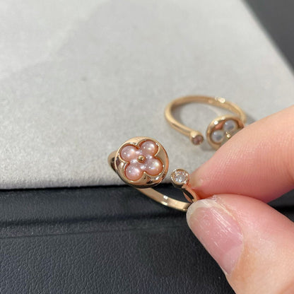 [Stellar Jewelry]SUN 1 DIAMOND PINK MOP RING