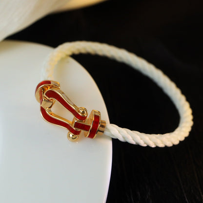 [Stellar Jewelry]FORCE 10 WHITE TEXTILE DIAMOND PAVED