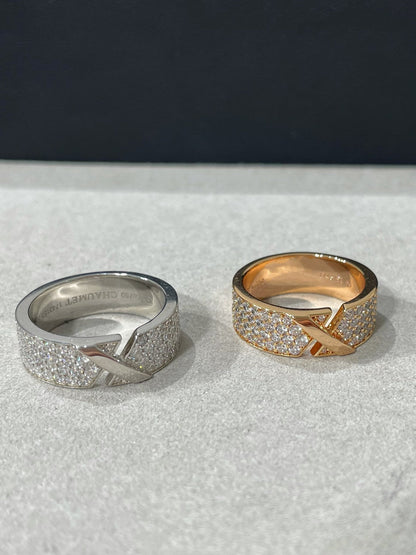 [Stellar Jewelry]LIENS EVIDENCE  DIAMOND PAVED RING
