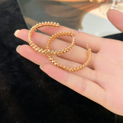 [Stellar Jewelry]CLASH HOOP LARGE EARRINGS