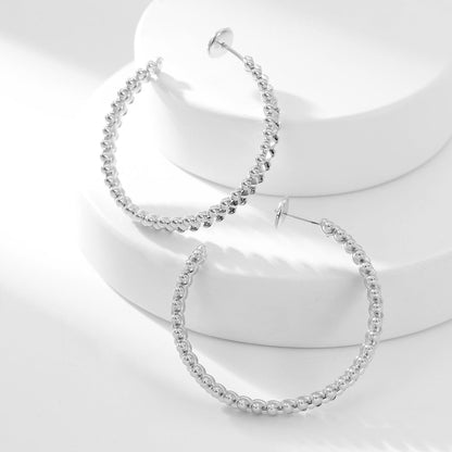 [Stellar Jewelry]CLASH HOOP LARGE EARRINGS