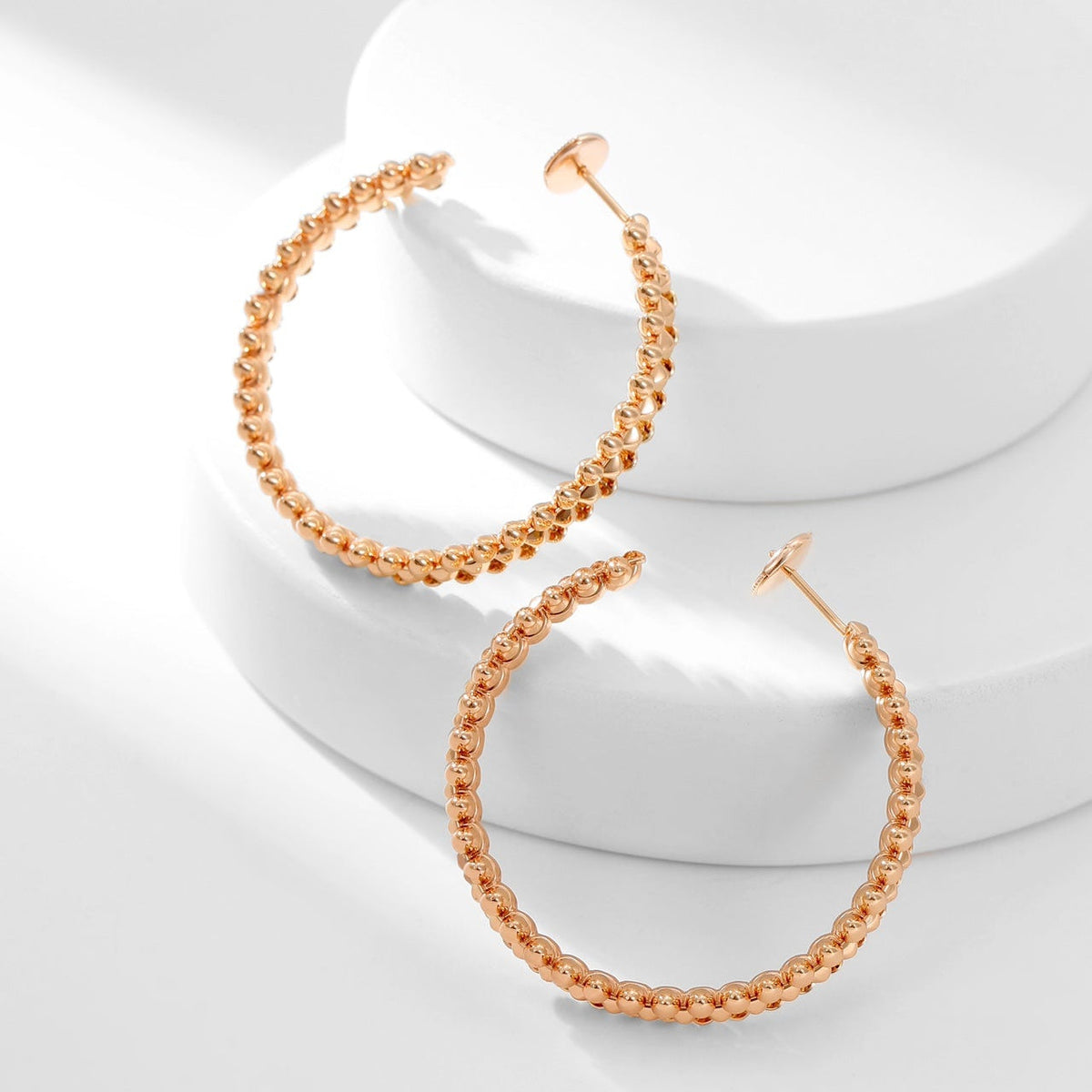 [Stellar Jewelry]CLASH HOOP LARGE EARRINGS