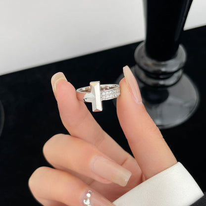 [Stellar jewels]T WIDE DIAMOND RING