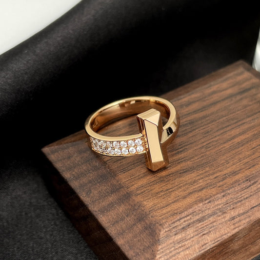 [Stellar jewels]T WIDE DIAMOND RING