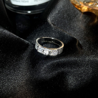 [Stellar Jewelry]KELLY SILVER DIAMOND RING