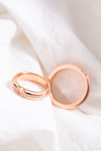[Stellar jewels]T PINK GOLD RING