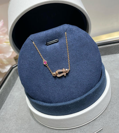 [Stellar Jewelry]FORCE 10 DIAMOND CHAIN LINK PINK GOLD BRACELET