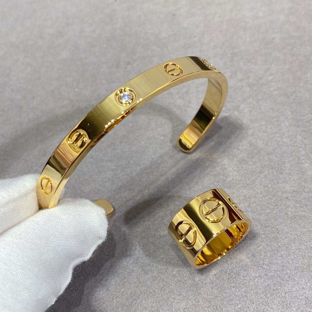 [Stellar Jewelry]LOVE 11MM LARGE RING