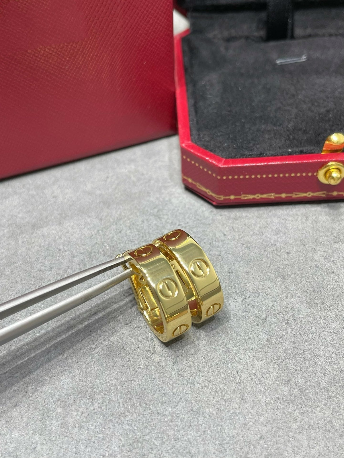 [Stellar Jewelry]LOVE 5.5MM EARRINGS