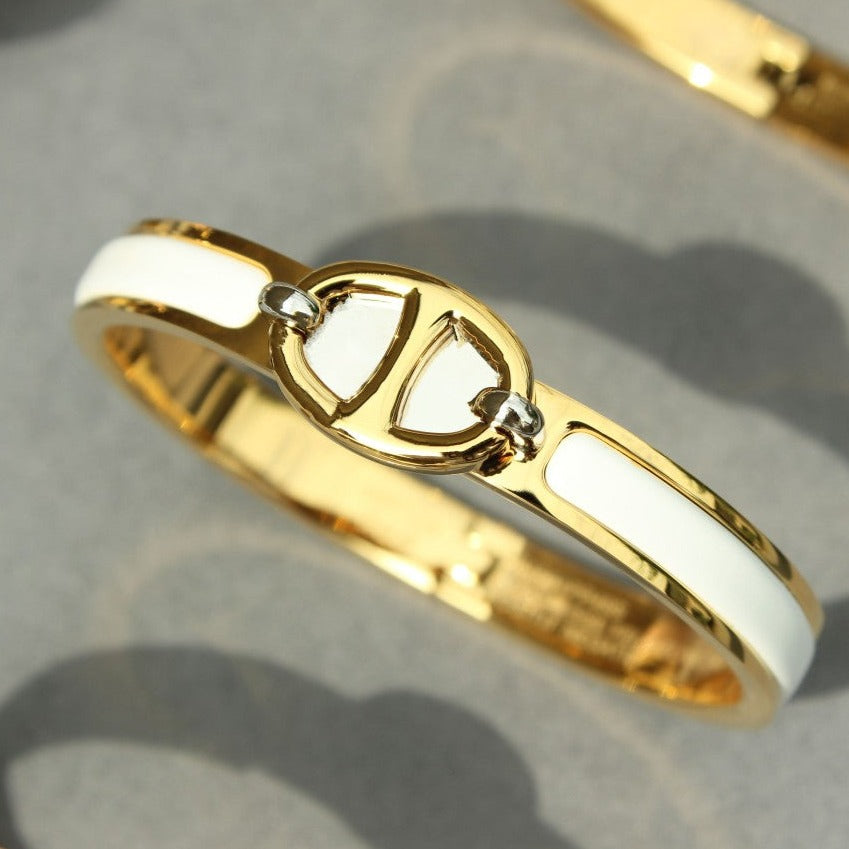 [Stellar Jewelry]CLIC CHAINE GOLD BRACELET