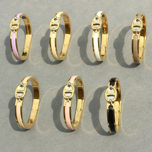[Stellar Jewelry]CLIC CHAINE GOLD BRACELET