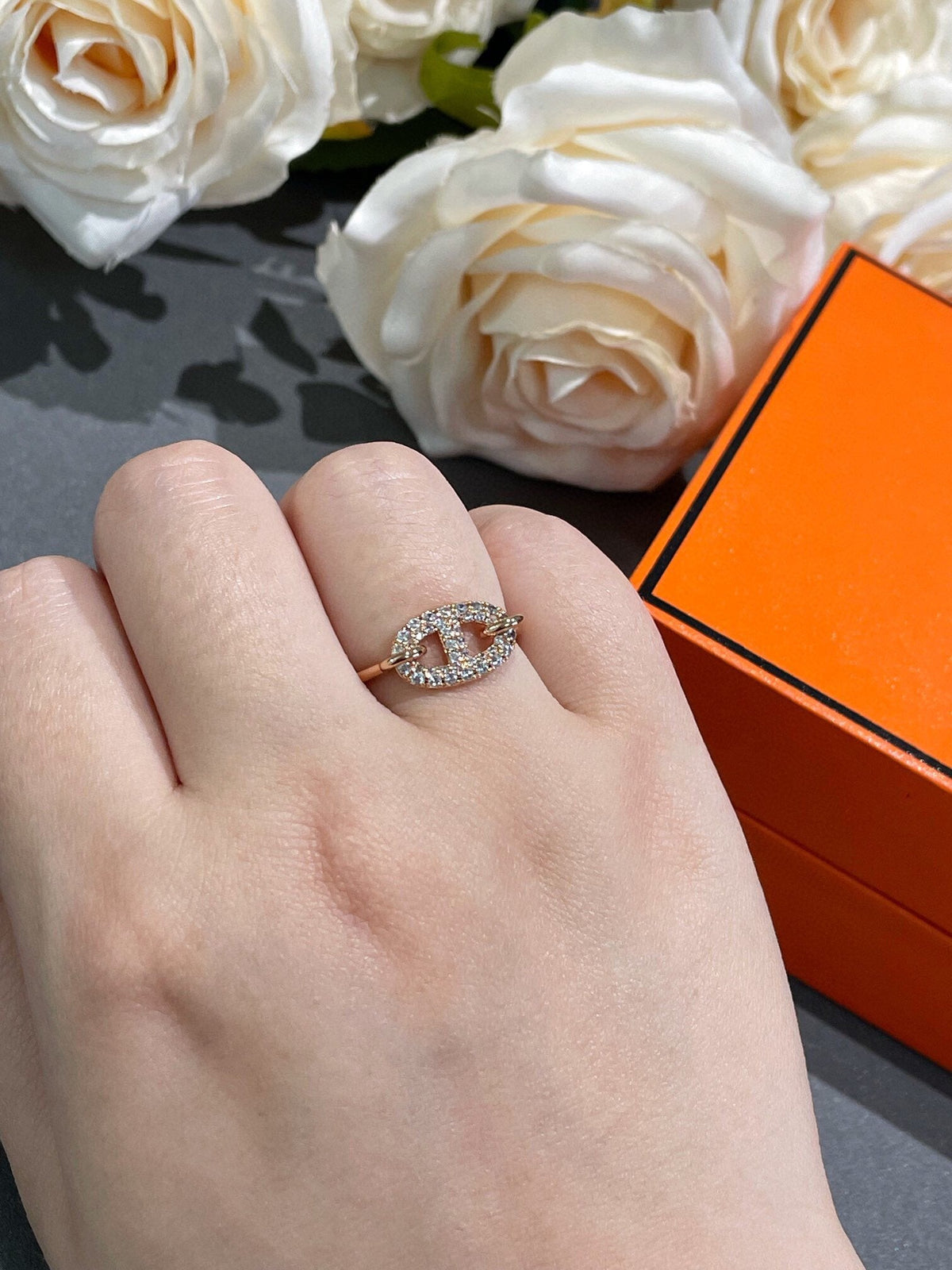 [Stellar Jewelry]RONDE SMALL DIAMOND RING