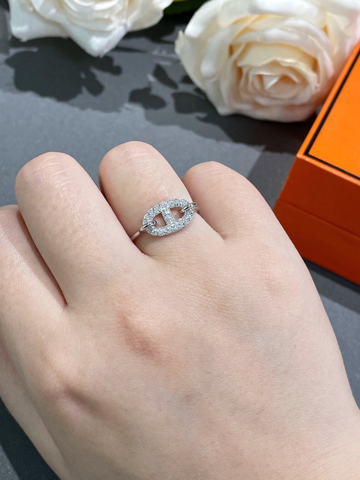 [Stellar Jewelry]RONDE SMALL DIAMOND RING