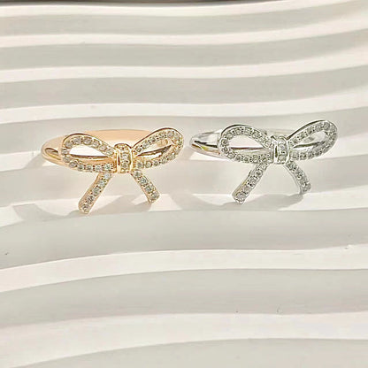[Stellar jewels]TWIST BOW RING