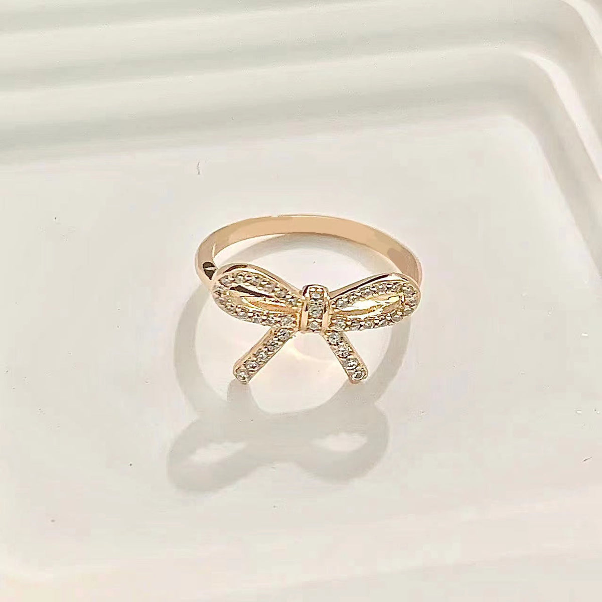 [Stellar jewels]TWIST BOW RING