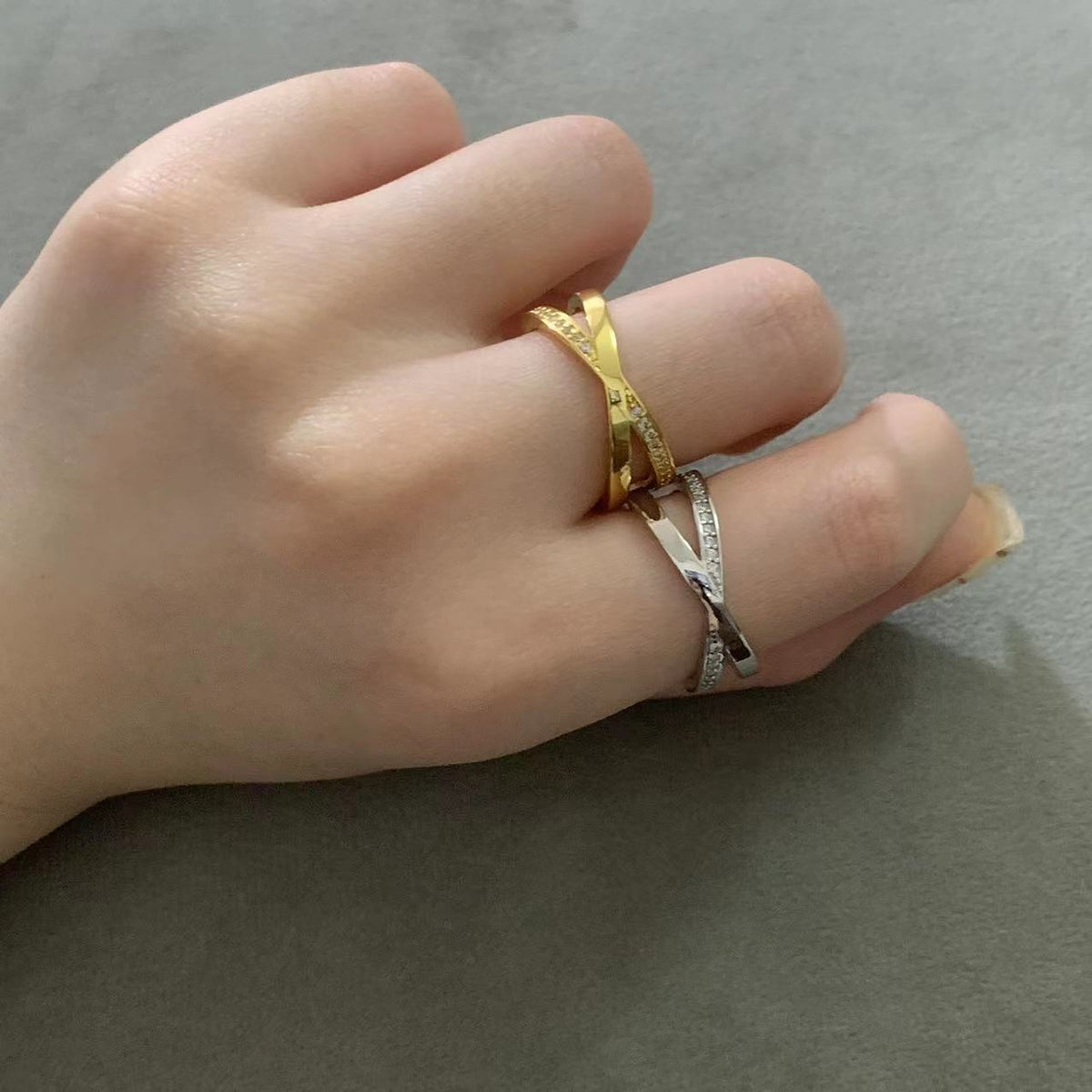 [Stellar jewels]ATLAS X DIAMOND RING