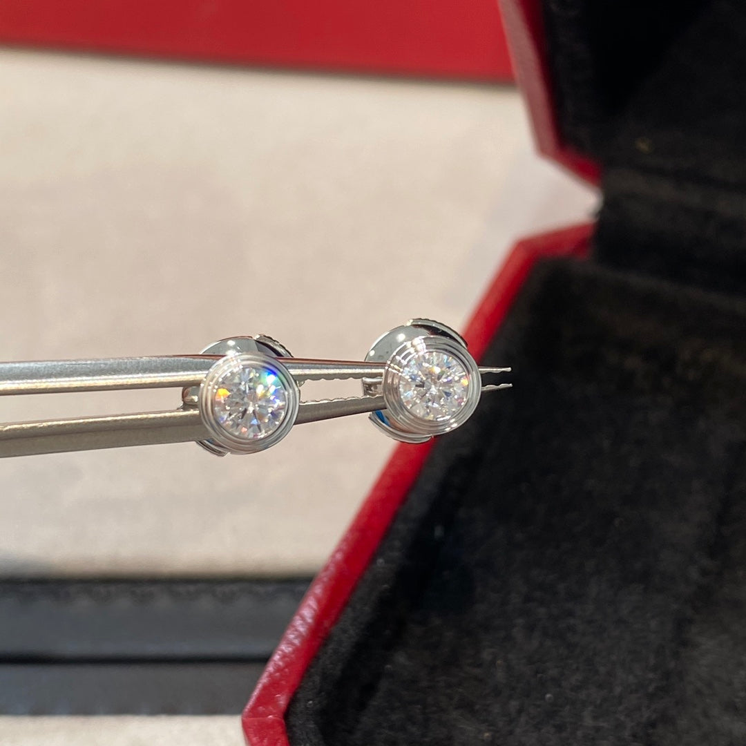 [Stellar Jewelry]DAMOUR DIAMOND EARRINGS
