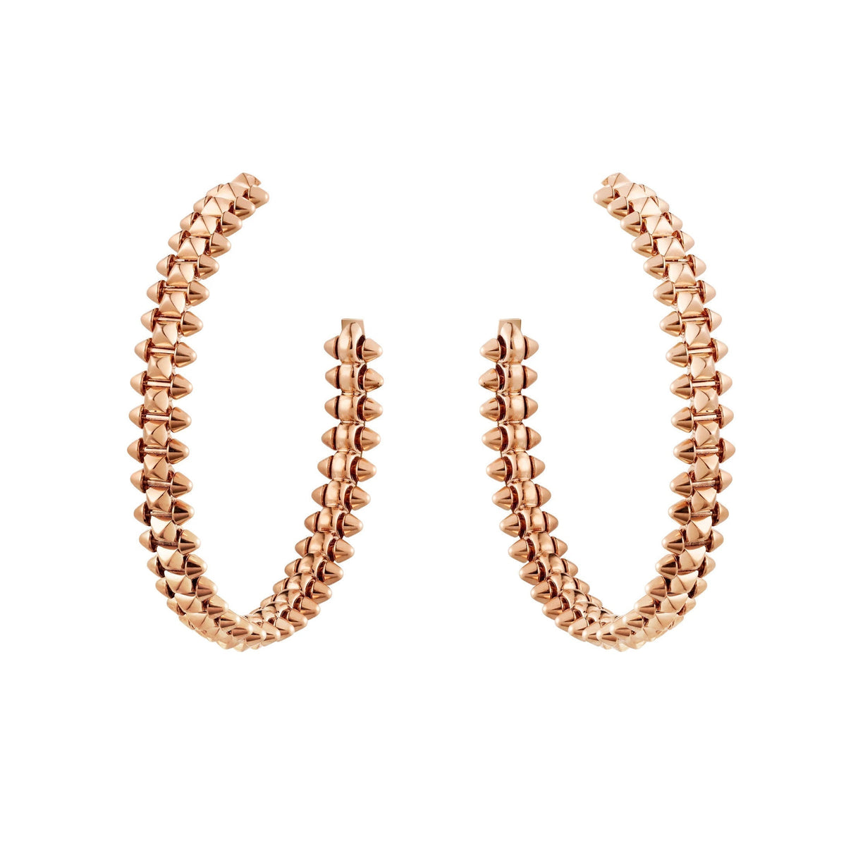 [Stellar Jewelry]CLASH LARGE HOOP EARRINGS