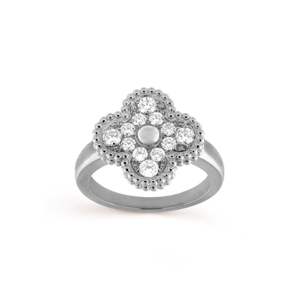 [Stellar Jewelry]CLOVER DIAMOND RING