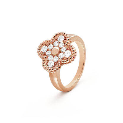 [Stellar Jewelry]CLOVER DIAMOND RING
