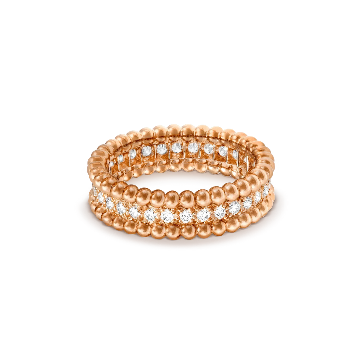 [Stellar Jewelry]PERLEE DIAMOND ROSE GOLD RING