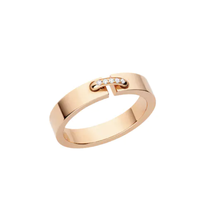 [Stellar Jewelry]ALLIANCE LIENS VIDENCE DIAMOND 4MM RING