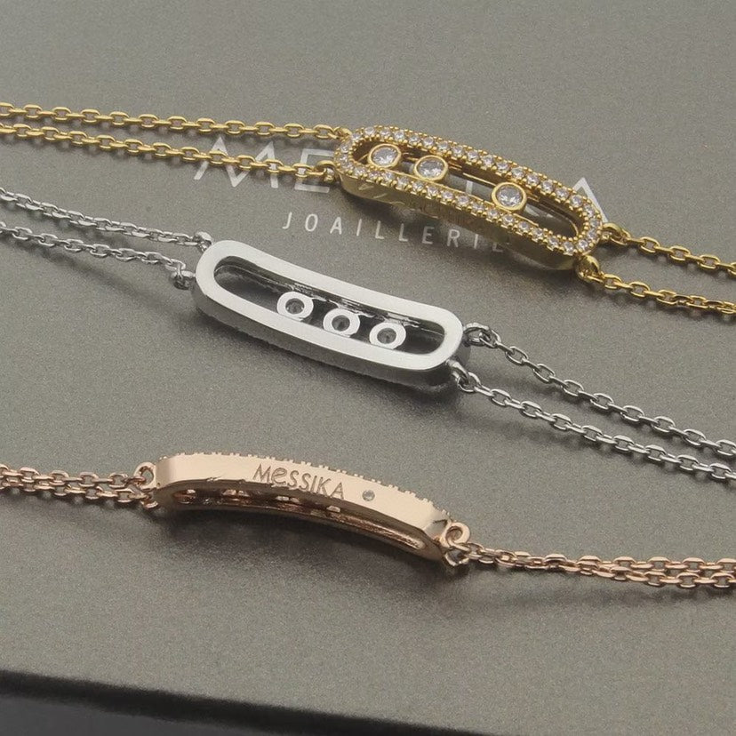 [Stellar Jewelry] Move Classique pavé bracelet