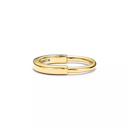[Stellar jewels]LOCK RING GOLD