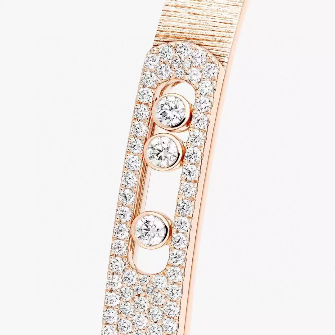 [Stellar Jewelry]2026 BRAND-NEW FROSTED BRACELET WITH DIAMONDS THREE COLORS