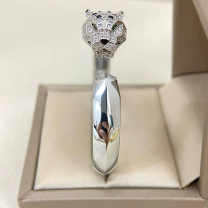 [Stellar  Jewelry]DIAMOND MACHINE LEOPARD BRACELET