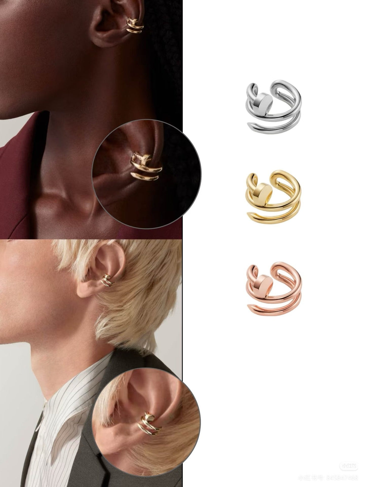 [Stellar Jewelry]Single-ear clip