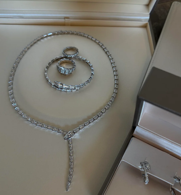 [Stellar Jewelry]NEW！SERPENT DIAMOND NECKLACE