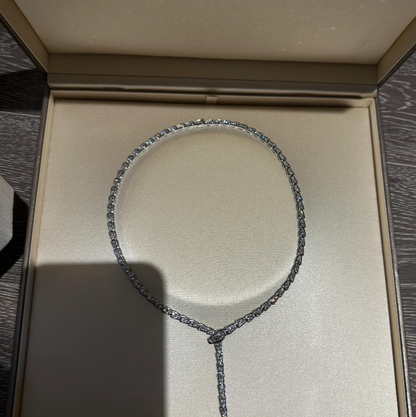 [Stellar Jewelry]NEW！SERPENT DIAMOND NECKLACE