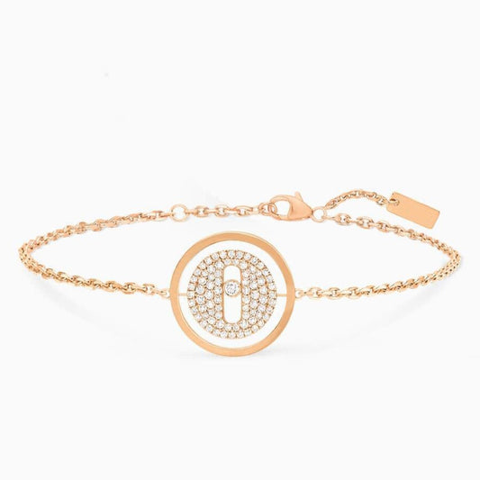 [Stellar Jewelry]LUCKY MOVE DIAMOND PAVED BRACELET