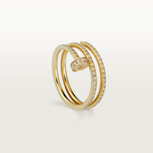 [Stellar Jewelry]JUSTE RING 4.8MM FULL DIAMOND