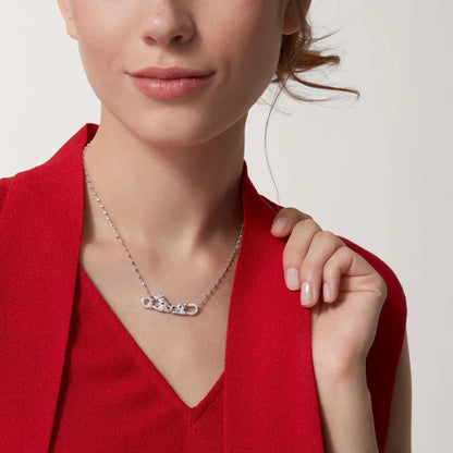 [Stellar Jewelry]PANTHERE PAVED DIAMOND NECKLACE