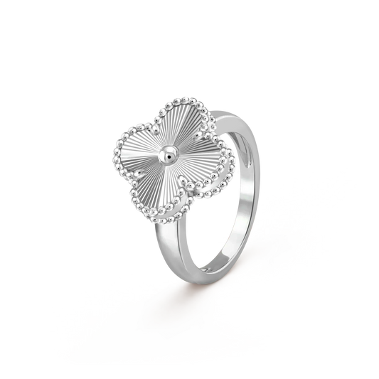 [Stellar Jewelry]CLOVER SILVER RING