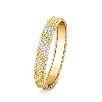 [Stellar Jewelry]  FIVE-ROW DIAMOND BRACELET