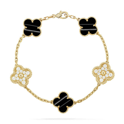 [Stellar Jewelry] CLOVER 5 MOTIF PULSAR STONE BRACELET COLLECTION