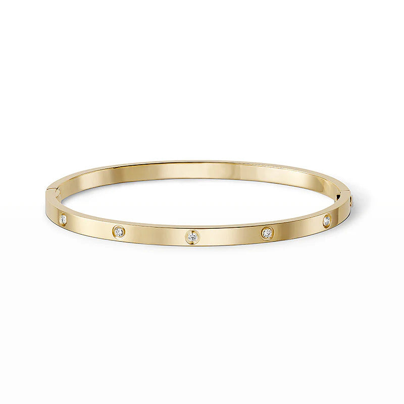 [Stellar Jewelry]LOVE BRACELET 3.65MM 10 DIAMONDS
