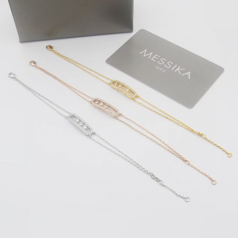 [Stellar Jewelry] Move Classique pavé bracelet