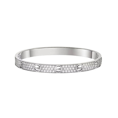 [Stellar Jewelry]LOVE BRACELET 6.1MM DIAMOND-PAVED