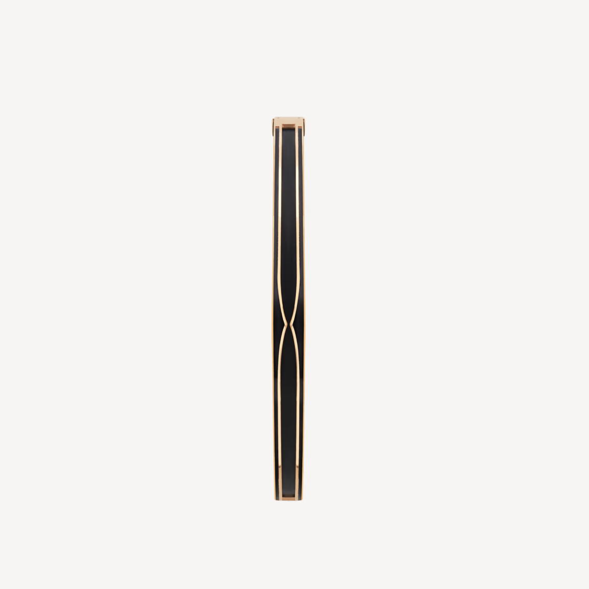 [Stellar Jewelry]ZERO 1 PINK GOLD WITH MATTE BLACK CERAMIC BRACELET