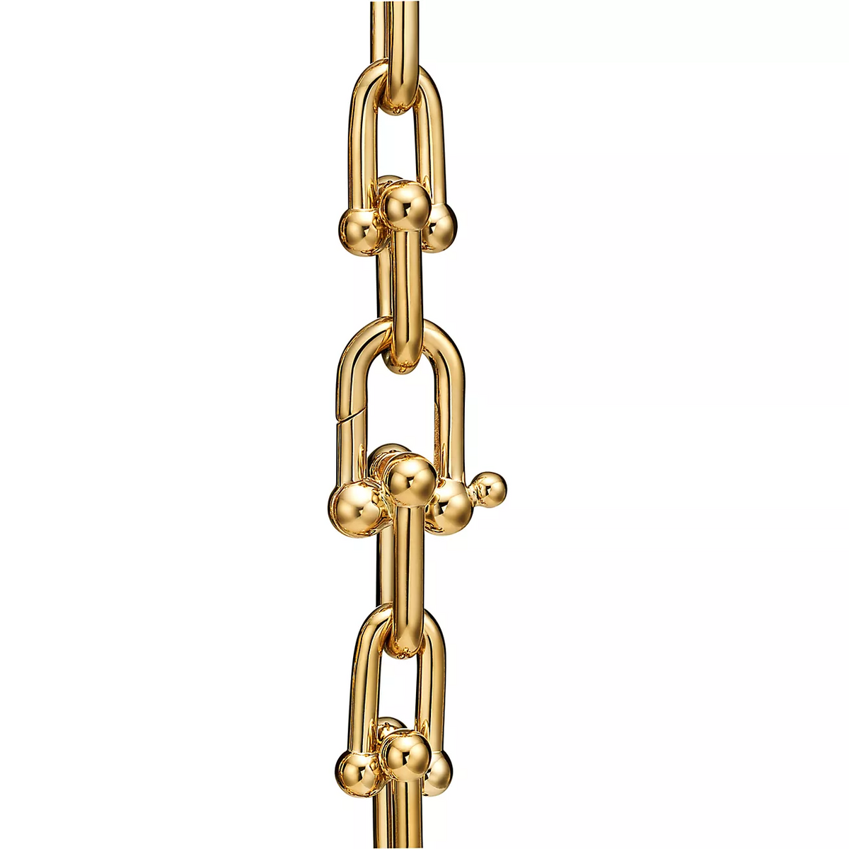 [Stellar jewels]HARDWEAR MEDIUM LINK 20 MOTIF GOLD BRACELET
