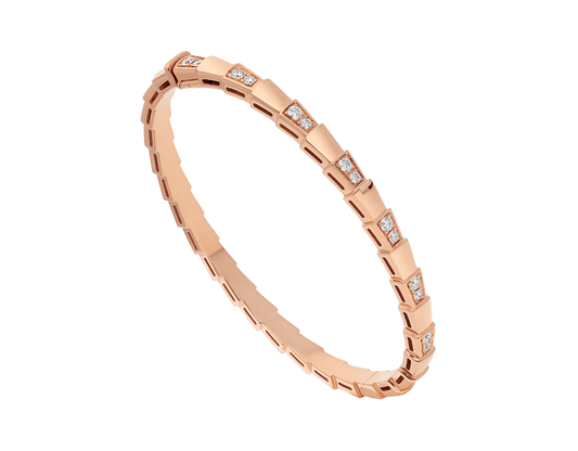 [Stellar Jewelry]SERPENTI BRACELET PINK GOLD DIAMOND