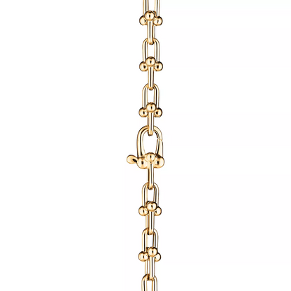 [Stellar jewels]HARDWEAR MICRO LINK 44 MOTIF GOLD BRACELET