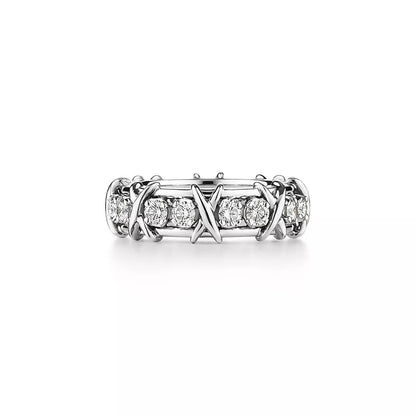 [Stellar jewels]SIXTEEN STONE SILVER RING