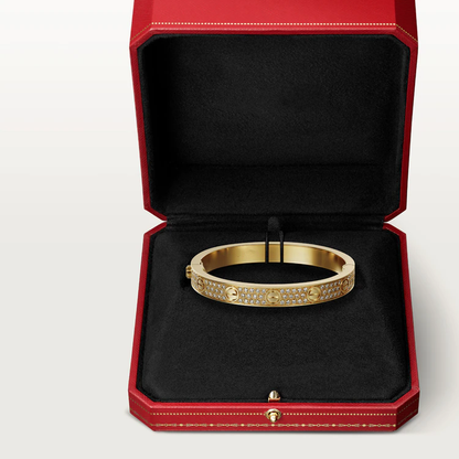[Stellar Jewelry]LOVE BRACELET 6.1MM DIAMOND-PAVED