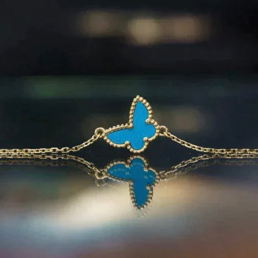 [Stellar Jewelry]BUTTERFLY TURQUOISE BUTTERFLY BRACELET