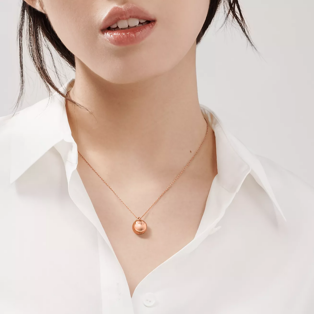 [Stellar jewels]BALL PENDANT 12.75MM NECKLACE